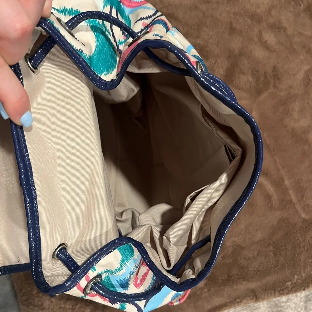 Coach Abstract Pattern Backpack - Picture 5 of 9